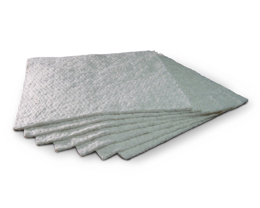 Hydrophobic absorbent pads, sonic bonded, white - CEBR144