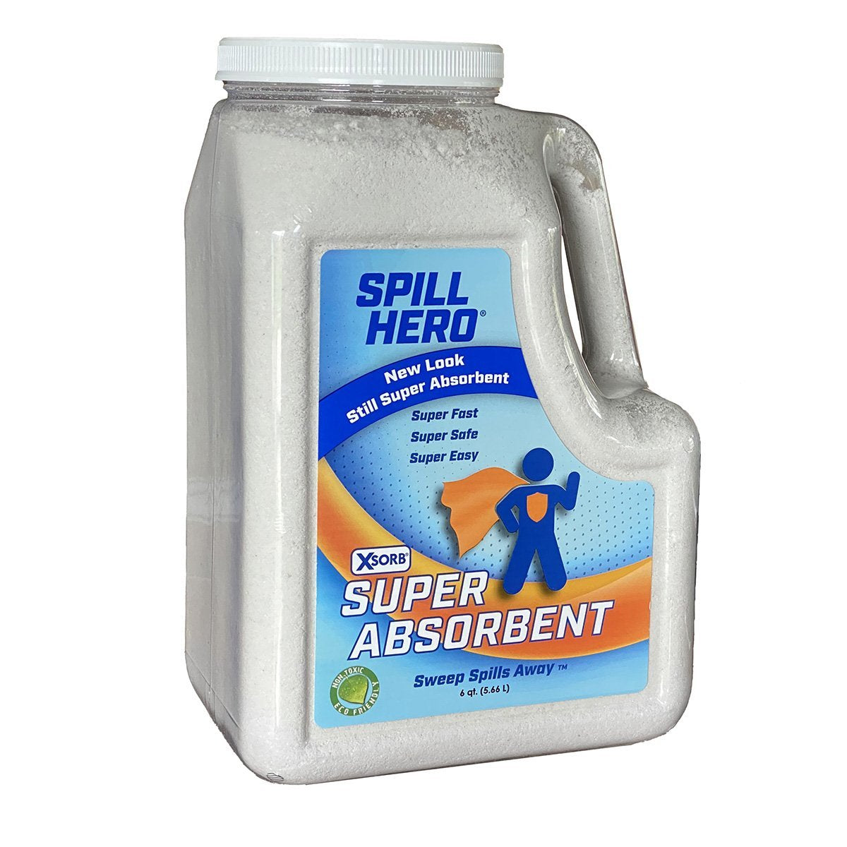 Rock Solid Paint Absorbent & Solidifier, 1 Liter Bag - Spill Hero